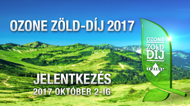 A Zöldunió az Ozone Tv stratégiai partnereként erősíti az Ozone Zöld Díj eseményt